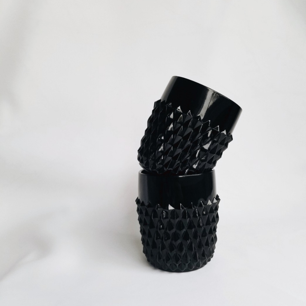 Black Diamond point Short Tumblers